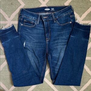 Old Navy Dark Blue Skinny Jeans size 6